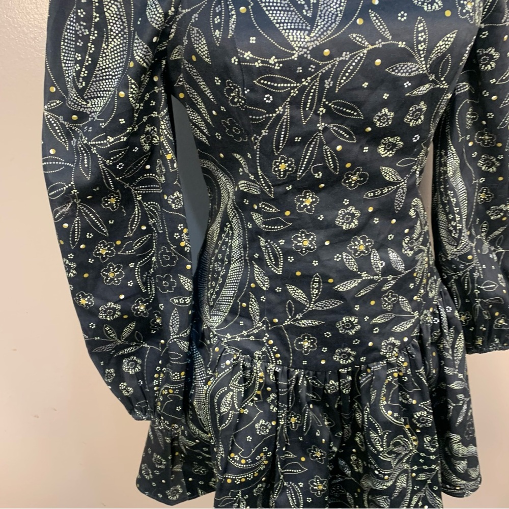 Maeve The Drop Waist Square Neck Mini Dress - Picture 5 of 15